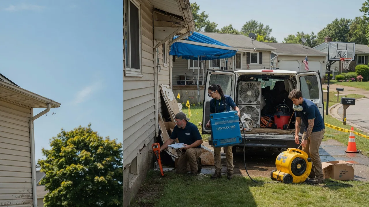 Ceiling Leak Cleanup in Pana, IL near me